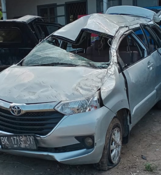 Laka Tunggal Di Lautador Wartawan Susah Dapat Info, Akhirnya Kasatlantas Input Data Dan Kronologis