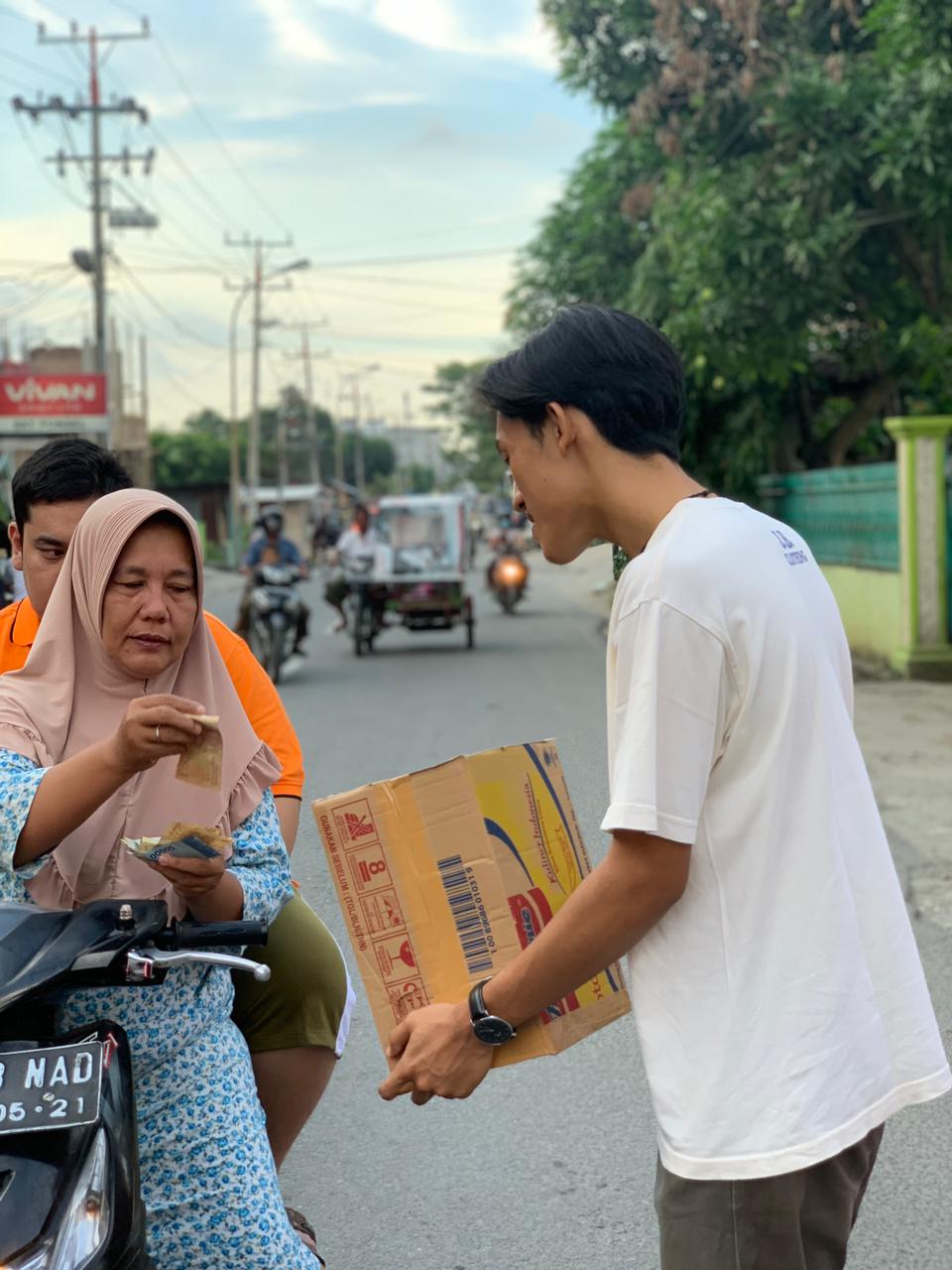 Komunitas Penggiat Sosial Tebingtinggi Galang Dana Santuni Yatim Piatu Ath-Thohiriyah