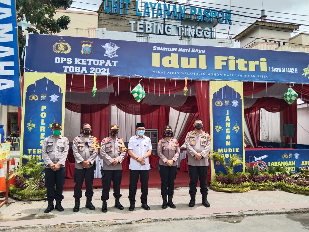 Kompolnas Dan Itwasda Polda Sumut Kunjungi Pos Bandar Kajum Tebingtinggi