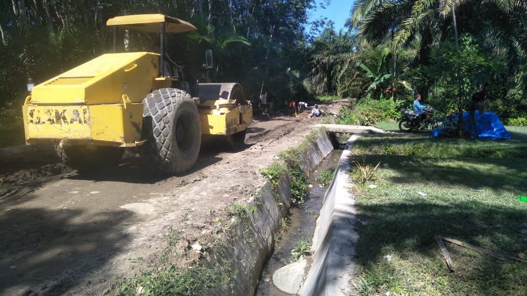 TMMD ke-111 Kodim 0204/DS, Progres Pengerjaan Rigid Beton Jalan Sesuai Harapan |