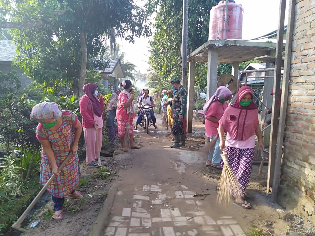 Semangat Gotong Royong TMMD ke-111 Kodim 0204/DS Harus Terus Dipelihara |