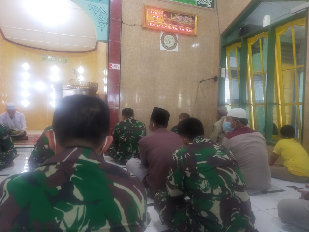 Personel Kodim 0204/DS, Gelar Doa Bersama Demi Suksesnya TMMD ke-111