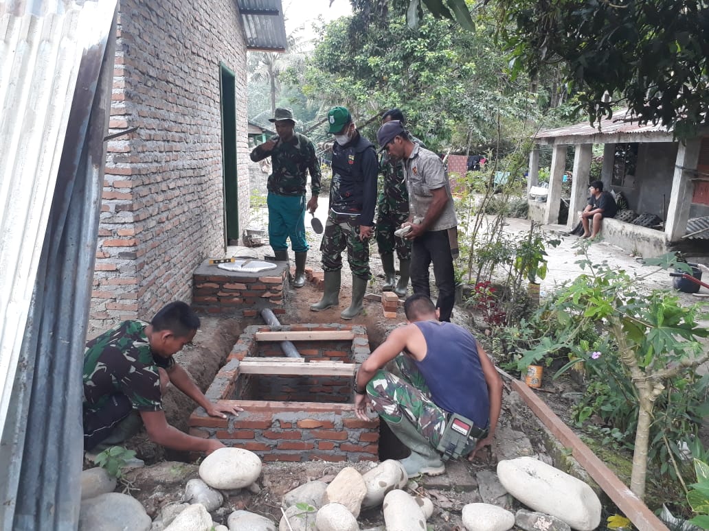 Progres Rehab RTLH TMMD Memuaskan, Kasdim 0204/DS: Tetap Semangat, Rebut Hati Rakyat