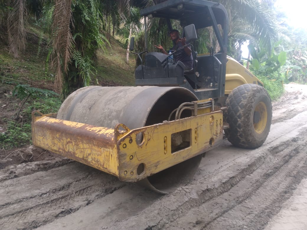 Berkat Semangat dan Pantang Menyerah, Pembuatan Jalan Baru TMMD Kodim 0204/DS Tuntas