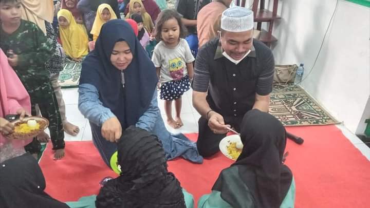 Di Bawah Binaan H.M.Azwar Ssi MM. Kenaikan Tingkat Al-Qur’an Anak-Anak Tim “SABAR” Diisi Dengan Upah-Upah