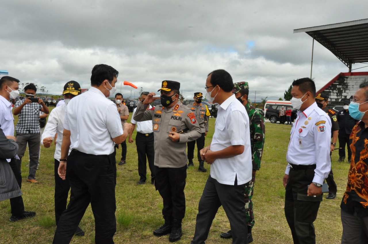 Kapoldasu Dampingi Menko Marves RI Tinjau Pengembangan Pertanian di Humbahas |