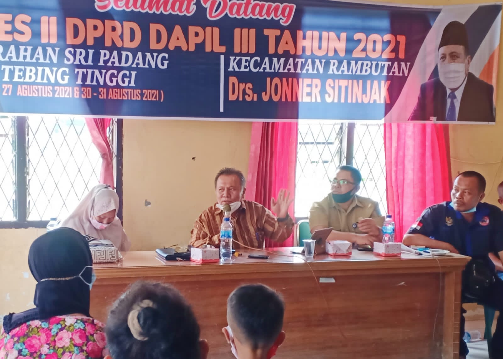 Drs Joner Sitinjak Ketua Komisi III DPRD Tebingtinggi Akan Panggil Dinsos Terkait Bantuan Ke Warga