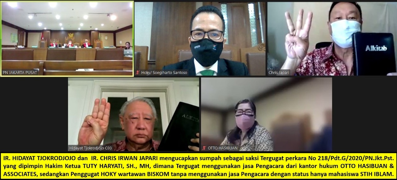 Diobok-obok Sepuluh Tahun, Pengurus APKOMINDO Versi MenkumHAM Menanti Putusan