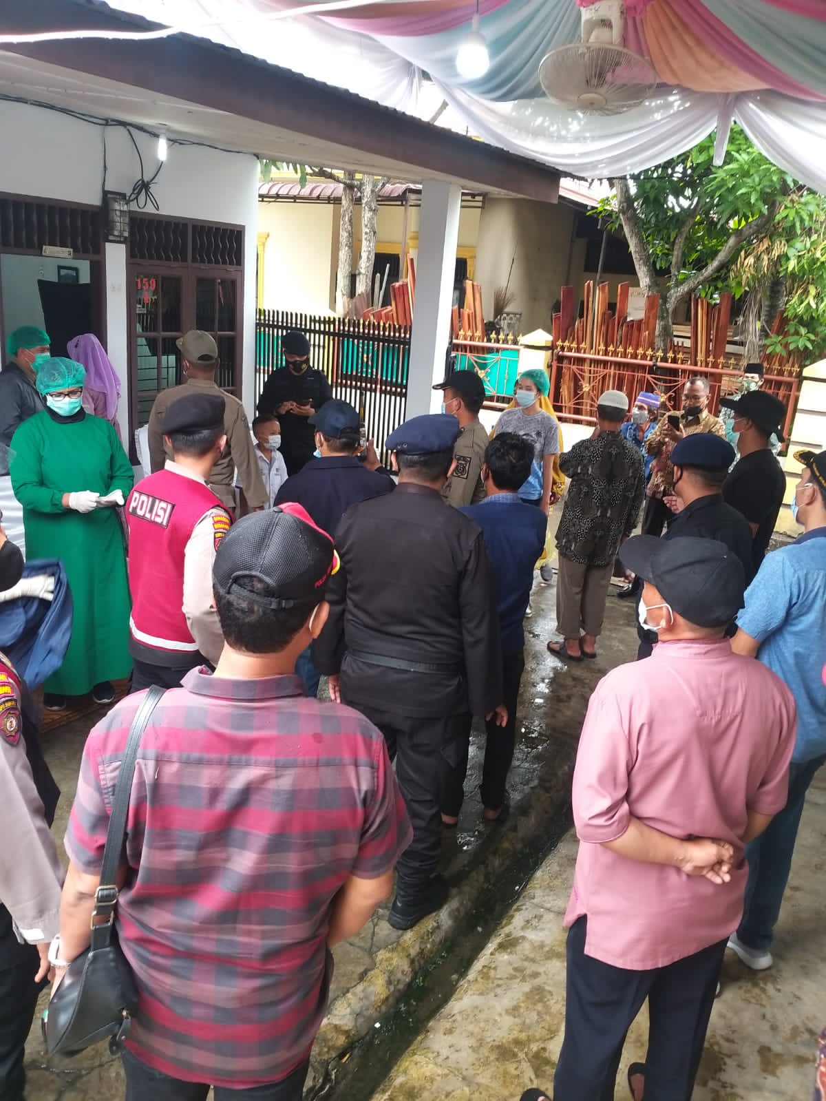 Langgar PPKM Level 4, Polsek Patumbak Bubarkan Pesta Pernikahan