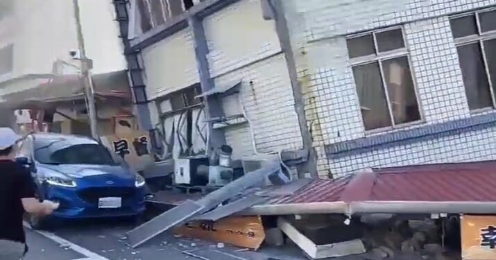 Gempa magnitudo 7,4 Guncang Taiwan Terasa Hingga ke jepang ,Cina, Philipina 