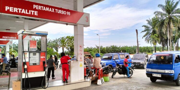 Gangguan Jaringan di SPBU Pinang Awan, Tidak Bisa Isi Pertalite