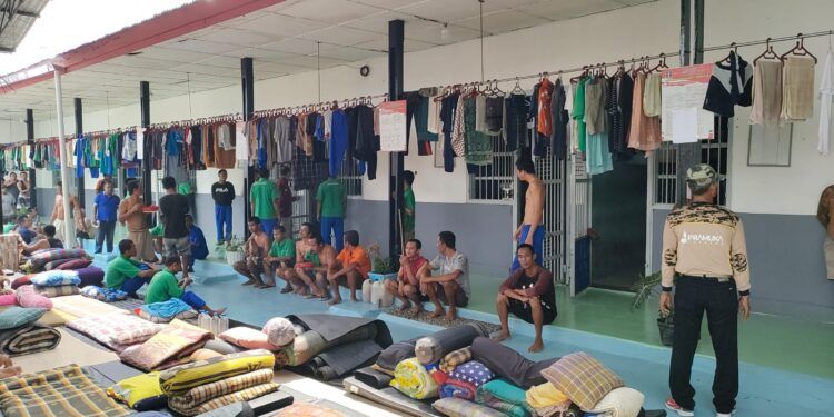 Budaya Hidup Bersih dan Sehat, Lapas Kelas Kelas IIA Pematangsiantar Nilai Kebersihan dan Kerapian Kamar Warga Binaan
