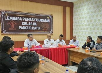 Bentuk Jajaran Pengamanan Solid dan Berintegritas, Lapas Pancur Batu Gelar Rapat Pengamanan