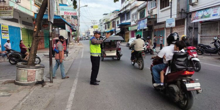 Strong Point, Wujud Nyata Pelayanan Satlantas Polres Tebing Tinggi Guna Menciptakan Kamseltibcar