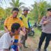 Polsek Delta Pawan Respon Cepat, Datangi Aduan Masyarakat Adanya ODGJ Tersesat Di Tengah Rawa