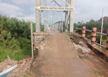 Lagi-Lagi Jembatan Gantung Durian Sebatang Telan Korban, LP-KPK Minta APH Usut Pelaksana