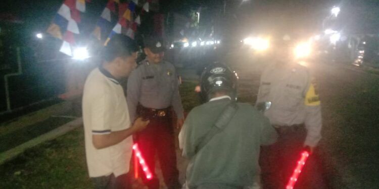 Polsek Tanah Jawa Laksanakan Razia Di Jalan Umum Pemtangsiantar