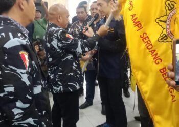 Ketua DPD I AMPI Sumut Lantik DPD II AMPI Sergai Yang Terpilih Secara Aklamasi