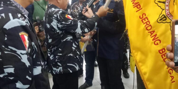 Ketua DPD I AMPI Sumut Lantik DPD II AMPI Sergai Yang Terpilih Secara Aklamasi