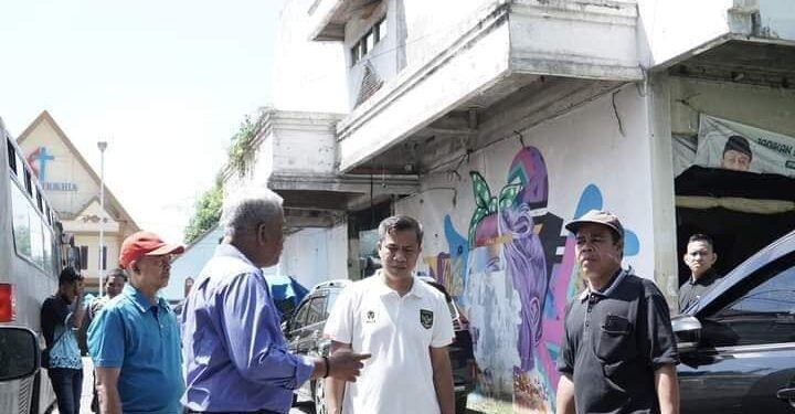 Tinjau Gedung Eks RS Herna , Pj Walikota Sebut Lahan Akan Dibangun Perpustakaan Daerah