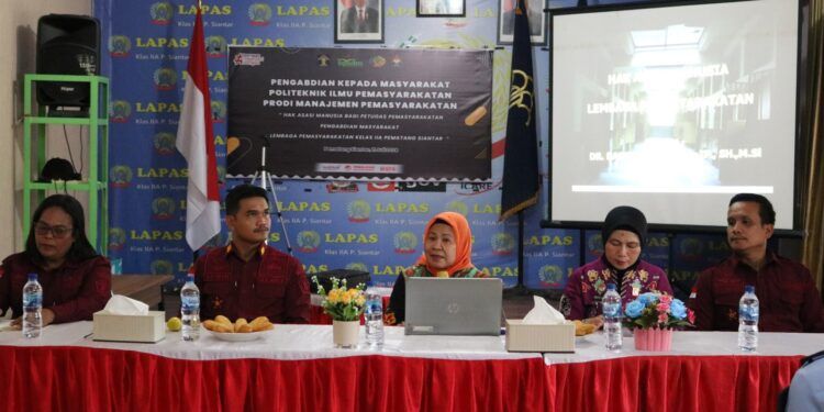 Lapas Kelas IIA Pematangsiantar Terima Kunjungan Direktur Politeknik Ilmu Pemasyarakatan (POLTEKIP)