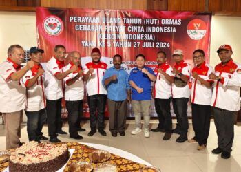 Staf Khusus Menteri Pertahanan RI Hadiri Acara HUT Gercin Indonesia Yang Ke 5 Tahun