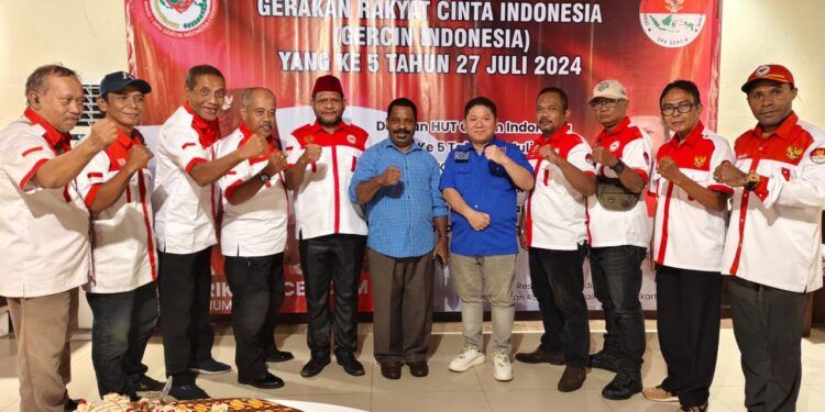 Staf Khusus Menteri Pertahanan RI Hadiri Acara HUT Gercin Indonesia Yang Ke 5 Tahun