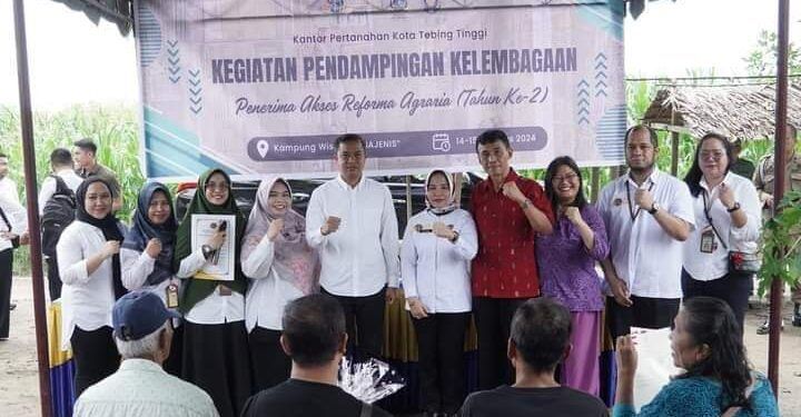Hindari Sengketa Tanah, Pj Walikota Tebing Tinggi Himbau Warga Urus Sertifikat Legalitas