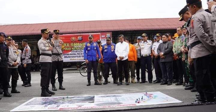 Pj Walikota Tebing Tinggi Hadiri Apel Gelar Pasukan Hatra Toba 2024