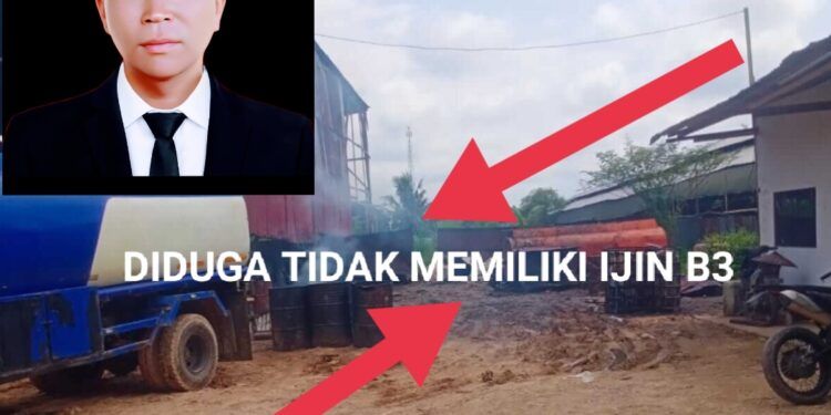 Gudang Penampungan CPO Di Jalan Kebangkitan Nasional Diduga Tidak Miliki Izin B3