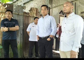 PJ walikota Bersama Plt Ketua DPRD Sidak Kondisi Sei Padang, Mengancam Pemukiman Warga