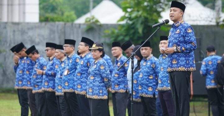 PIMPIN UPACARA HKN, PENJABAT WALI KOTA TEBING TINGGI HIMBAU ASN TINGKATKAN KINERJA DAN BERI PELAYANAN TERBAIK