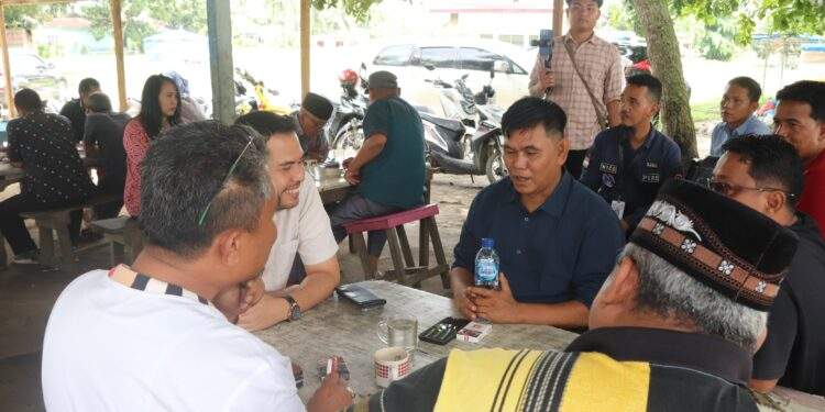 Ngopi Bareng DR Azi Pratama Pangaribuan S.H,M.H Calon Wakil Bupati Simalungun Nomor Urut  I