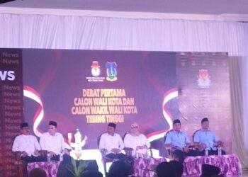 Debat Perdana Calon Walikota Tebing Tinggi