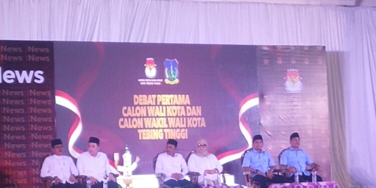 Debat Perdana Calon Walikota Tebing Tinggi