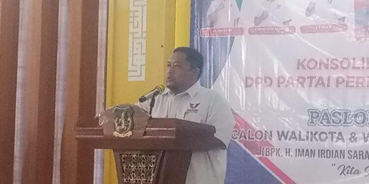 Ketua DPD Partai Perindo Kota Tebing Tinggi : Satukan Tekad Menangkan Pasangan “Idaman” Nomor Urut 03