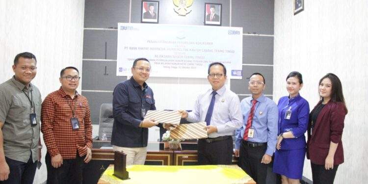BRI Tebing Tinggi Teken Perjanjian Kerjasama ( MOU ) Dengan Kejari Tebing TInggi