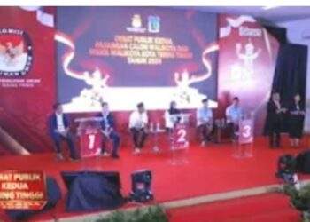 Debat ke-2 Pilkada Tebing Tinggi, KPU Berharap Masyarakat Semangkin Bisa Melihat Visi Misi dari para Calon walikota & wakil walikota Tebingtinggi