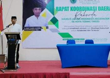 Penjabat Wali Kota Tebing Tinggi Berharap Mui Jalin Komunikasi Dan Koordinasi Di Kecamatan Dan Kelurahan