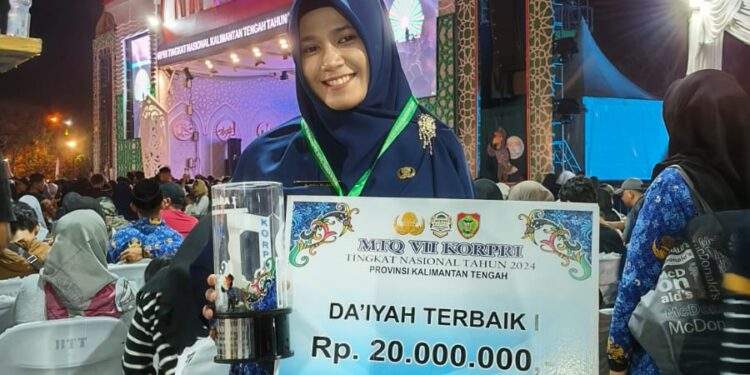 Adilla Putri Asal Tebing Tinggi Raih Juara Terbaik 1 Sumut Pada Mtq VII Korpri Tingkat Nasional Tahun 2024