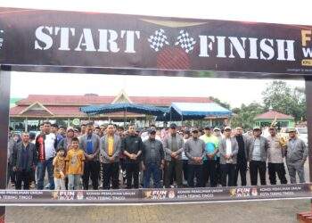 Pj.Wali Kota Ikut Fun Walk Bersama Kpu Dan Forkopimda