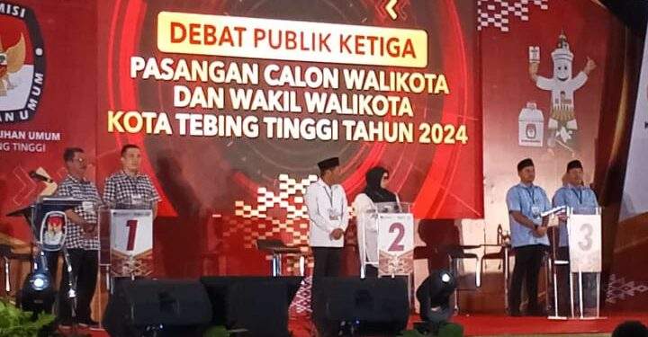 Debat Ketiga Pasangan Walikota dan Wakil Tebing Tinggi
