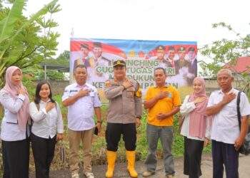 Dukung Asta Cita Program Ketahanan Pangan, Polres Sintang Launching Gugus Tugas Polri