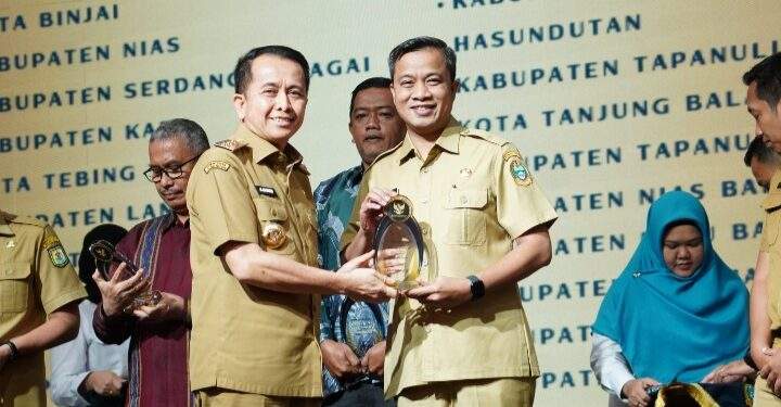 Pemko Tebing Tinggi Raih Penghargaan Katagori Informatif Dalam Ajang Komisi Informasi Awards2024