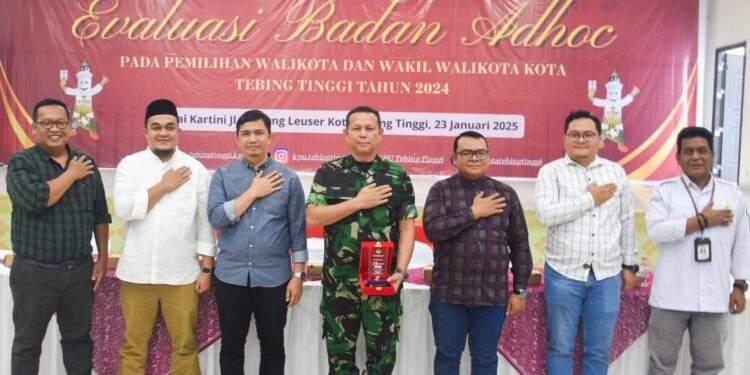 Plt,Sekdako Tebing Tinggi Apresiasi Penyelenggara Pilkada Tahun 2024