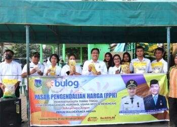 PASAR PENGENDALIAN HARGA MENJADI KEGIATAN RUTIN PEMKO TEBING TINGGI