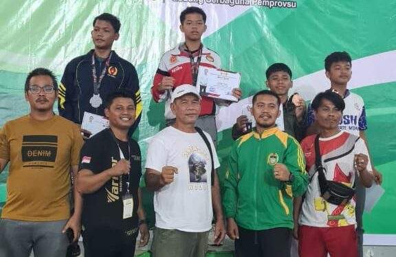 FORKI KABUPATEN SERDANG BEDAGAI MERAIH 2 MENDALI PERUNGGU DI KEJURDA FORKI SUMUT 20 SD 23 februari 2025.