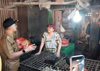 Walikota Pastikan tidak ada Pemindahan Pedagang, Saat Kunjungan ke Pasar Impres 
