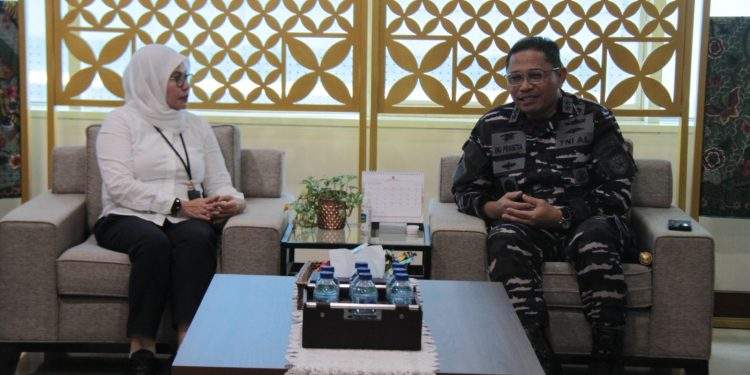 JAGA SINERGITAS, DANKODAERAL III KUNJUNGI SEKJEN KEMENTERIAN PEKERJAAN UMUM
