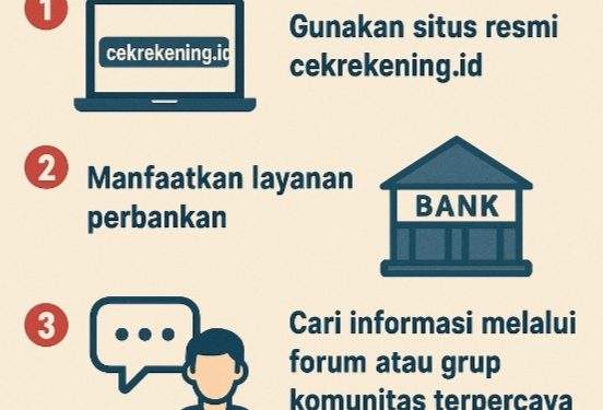 Waspada Rekening Penipuan Online, Jangan Asal Transfer!